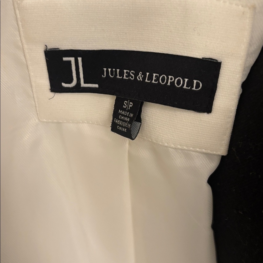 Women's Cream Open-Front Blazer Jacket with cuffed sleeves - Picture 9 of 11